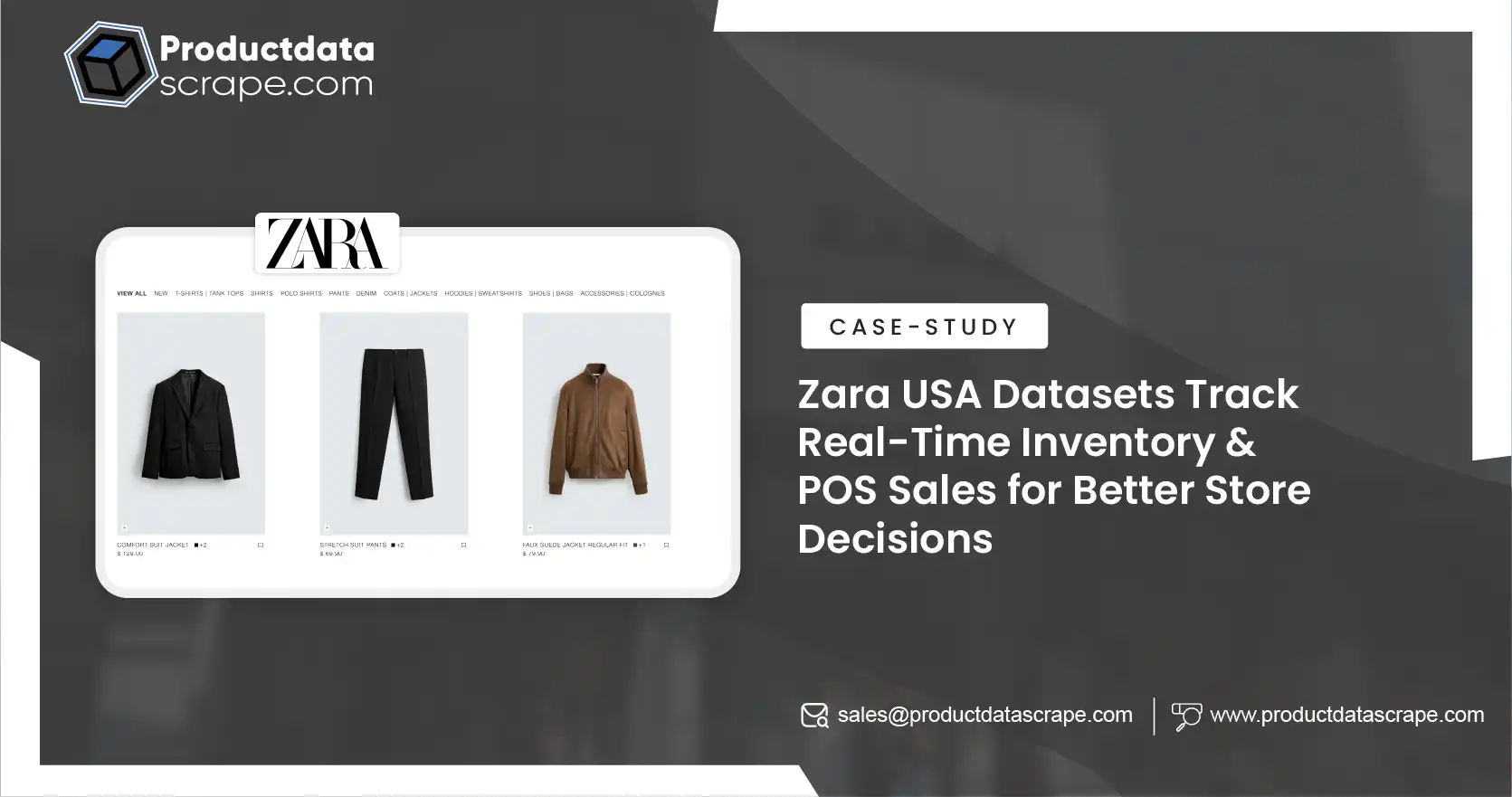 Zara USA Datasets Track Real-Time Inventory & POS Sales for Better Store Decisions
